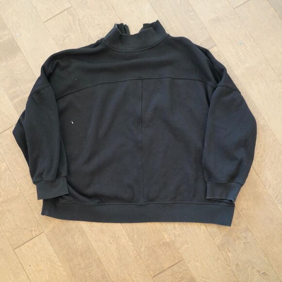 Athleta Forever Fleece 1/2‎ Zip High Hip Sweatshirt Size 3X - Picture 4 of 9